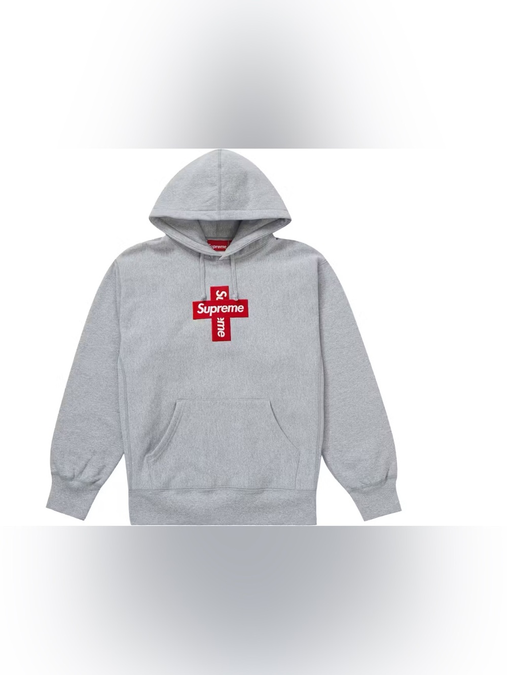 FW20 Supreme Cross Box Logo Hoodie Sz L